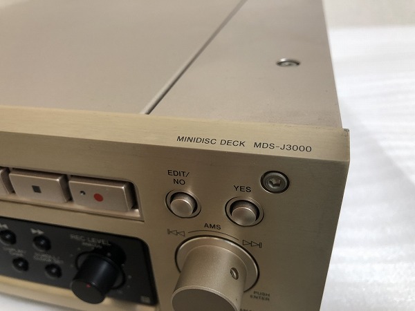 SONY MDS-J3000｜横浜のオーディオ買取【シバオーディオ】